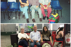 Pożegnania z Kolumbią. Ana Maria i Diego Castaño z Tadeuszem - 1997, z Wiktorią 2019, Pereira, Kolumbia